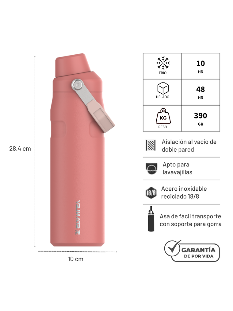BOTELLA AEROLIGHT TERRACOTA 710 ML 4