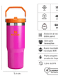 FLIP STRAW TUMBLER VIVID VIOLET 887 ML - Miniatura 4
