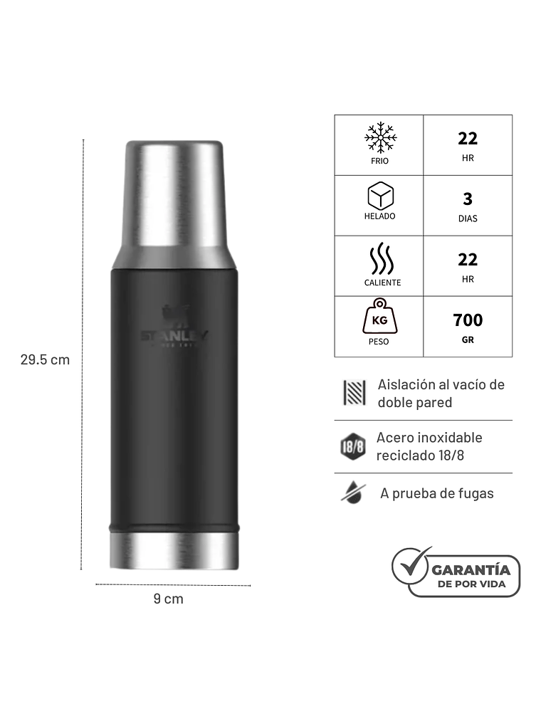 STANLEY MATE SYSTEM CLASSIC NEGRO 800 ML 4