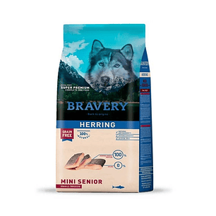 BRAVERY HERRING SENIOR SMALL BREED 2 KG