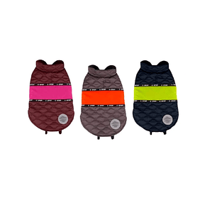 PARKA DIAMOND AZUL FRANJA LIMON L