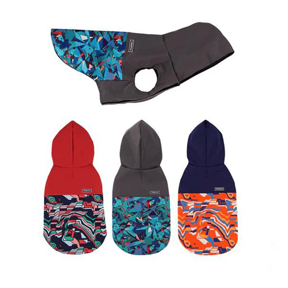 PARKA RAIN COAT DISEÑOS L ROJO 45 38-3 1