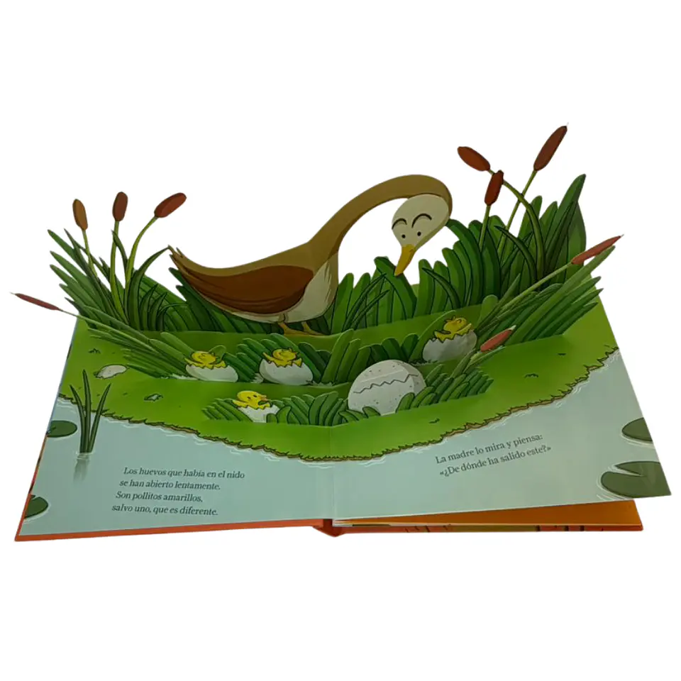 El Patito Feo - Libro Pop-Up Infantil 2