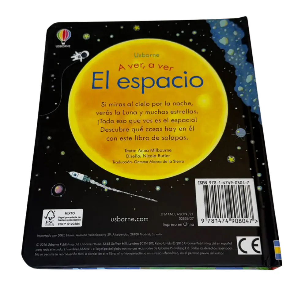 El espacio (A ver, a ver) - Libro interactivo con solapas 3