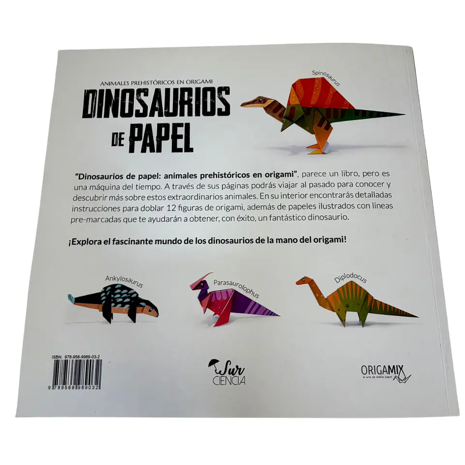 Dinosaurios de Papel: Animales Prehistóricos en Origami 3