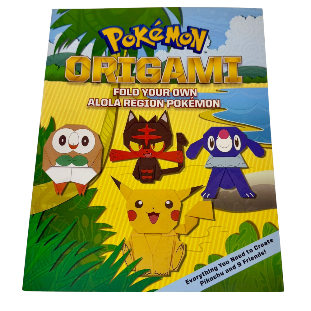 Pokémon Origami: Alola Region - Libro de Actividades