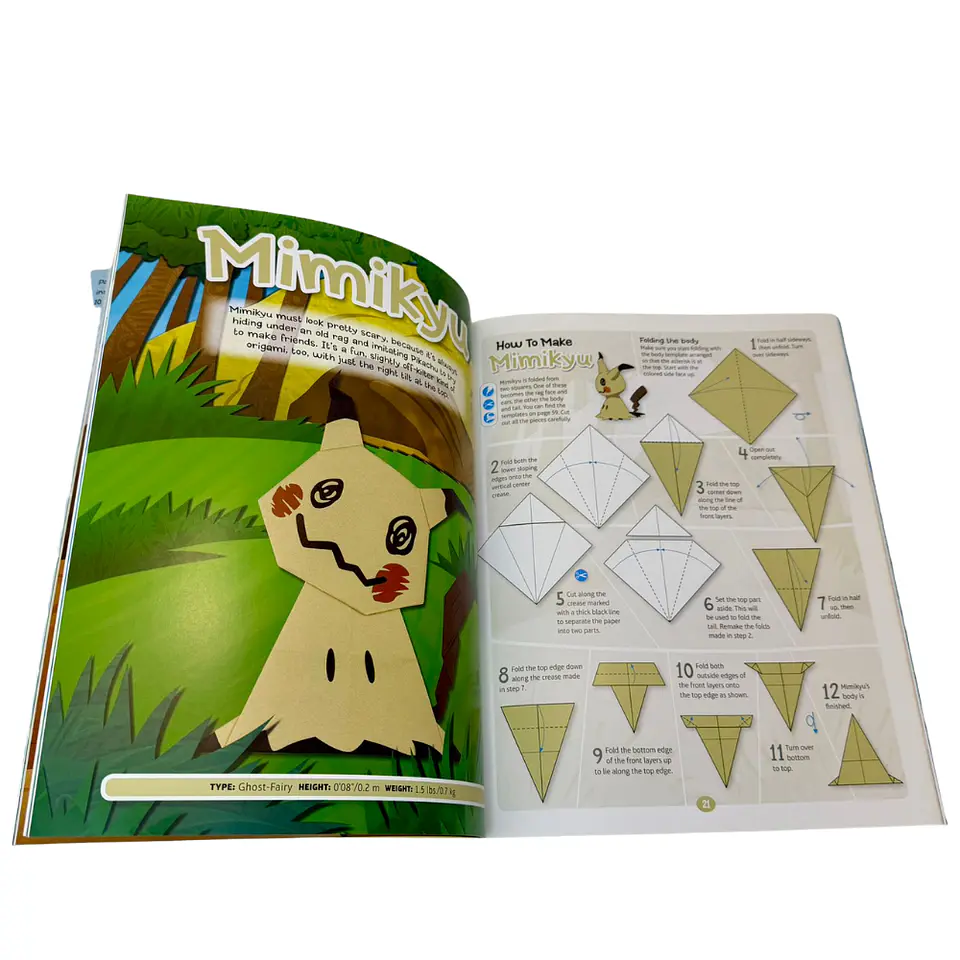 Pokémon Origami: Alola Region - Libro de Actividades 2