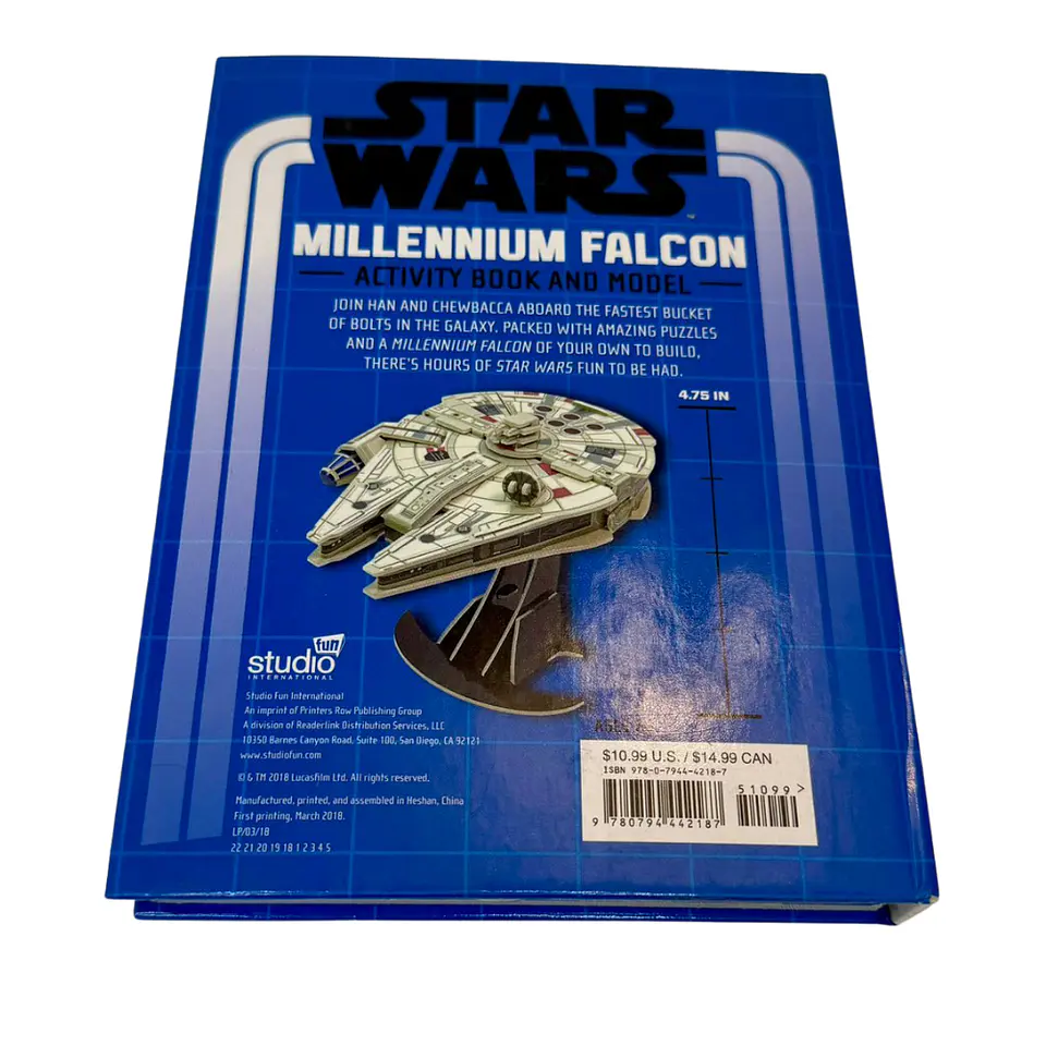 Star Wars: Millennium Falcon - Libro y Modelo Armable 3