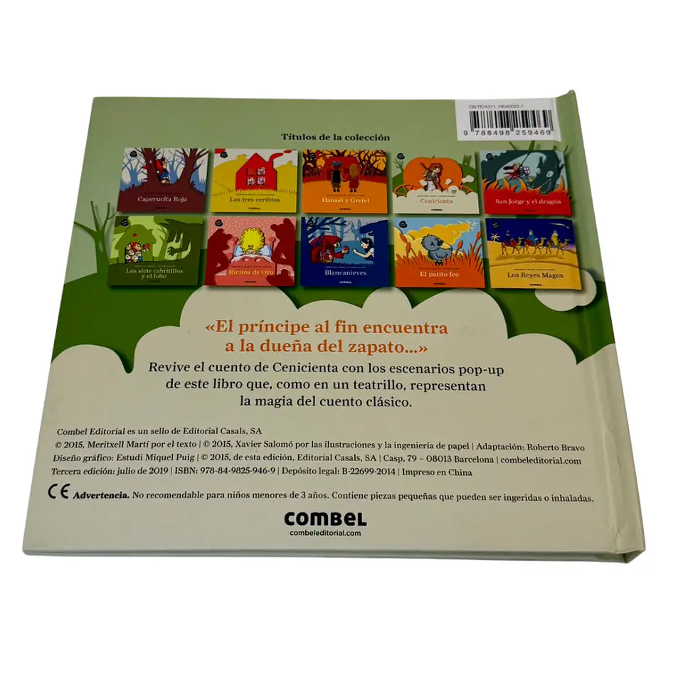 Cenicienta (Colección Mini Pops) - Cuento Pop-Up 3