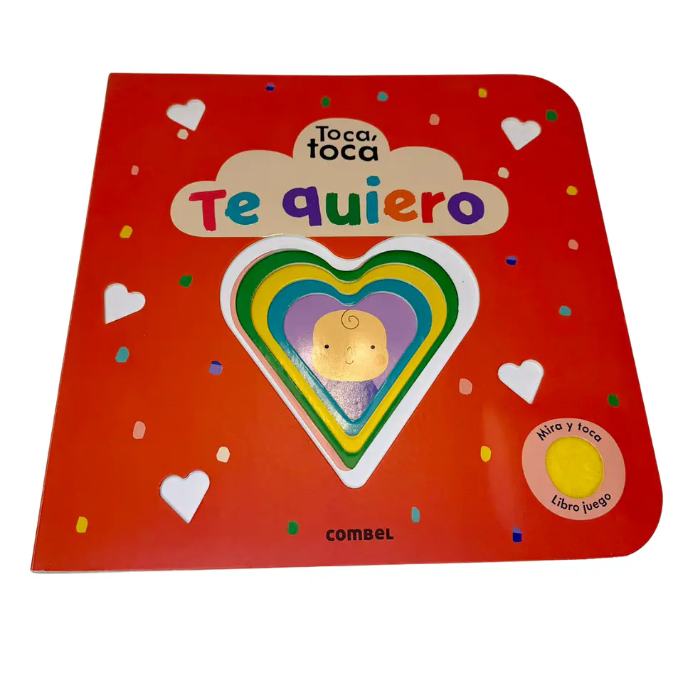 Toca, Toca: Te Quiero - Libro Sensorial 1
