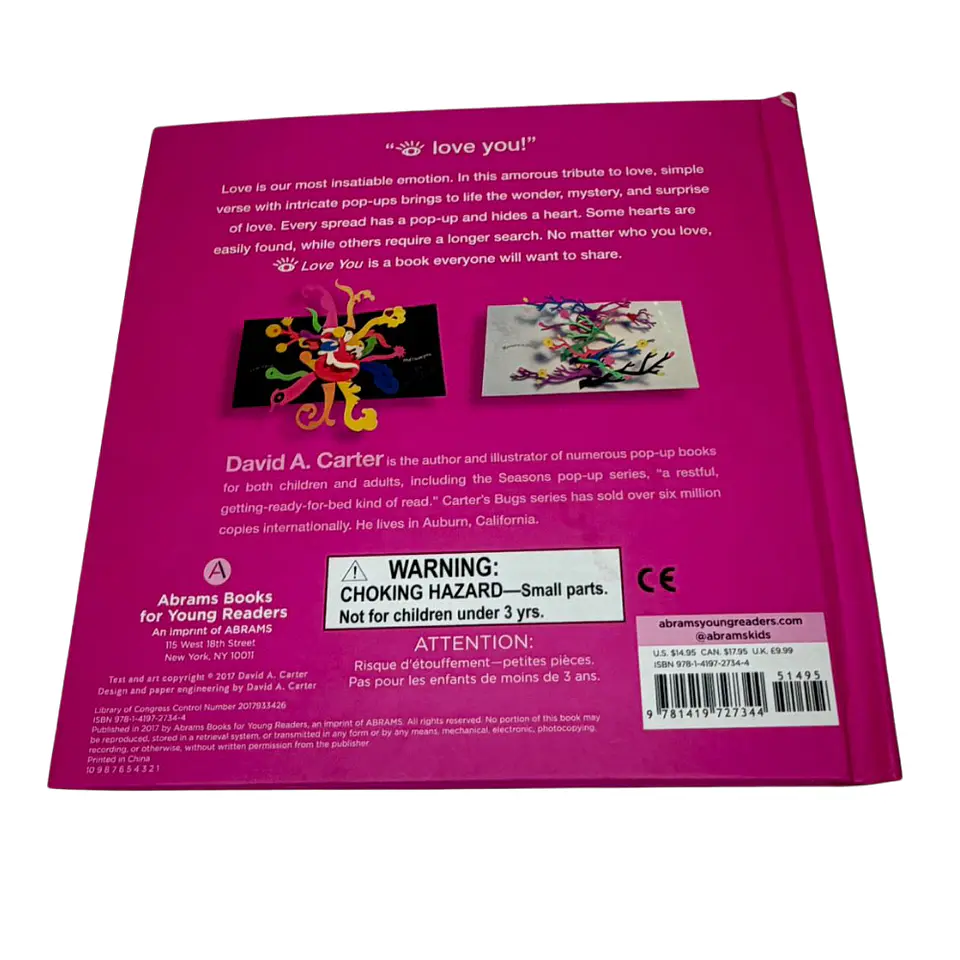 Love You: A Pop-Up Book - David A. Carter 3