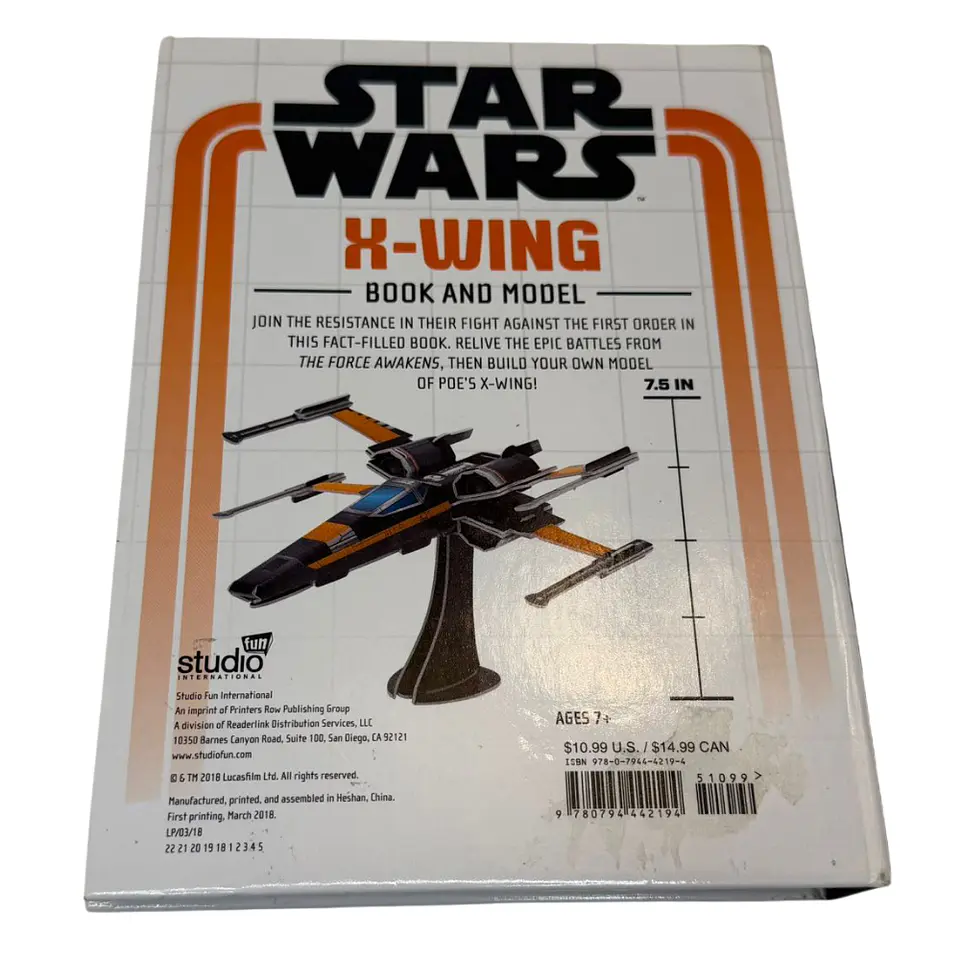 Star Wars: X-Wing - Libro y Modelo Armable 3