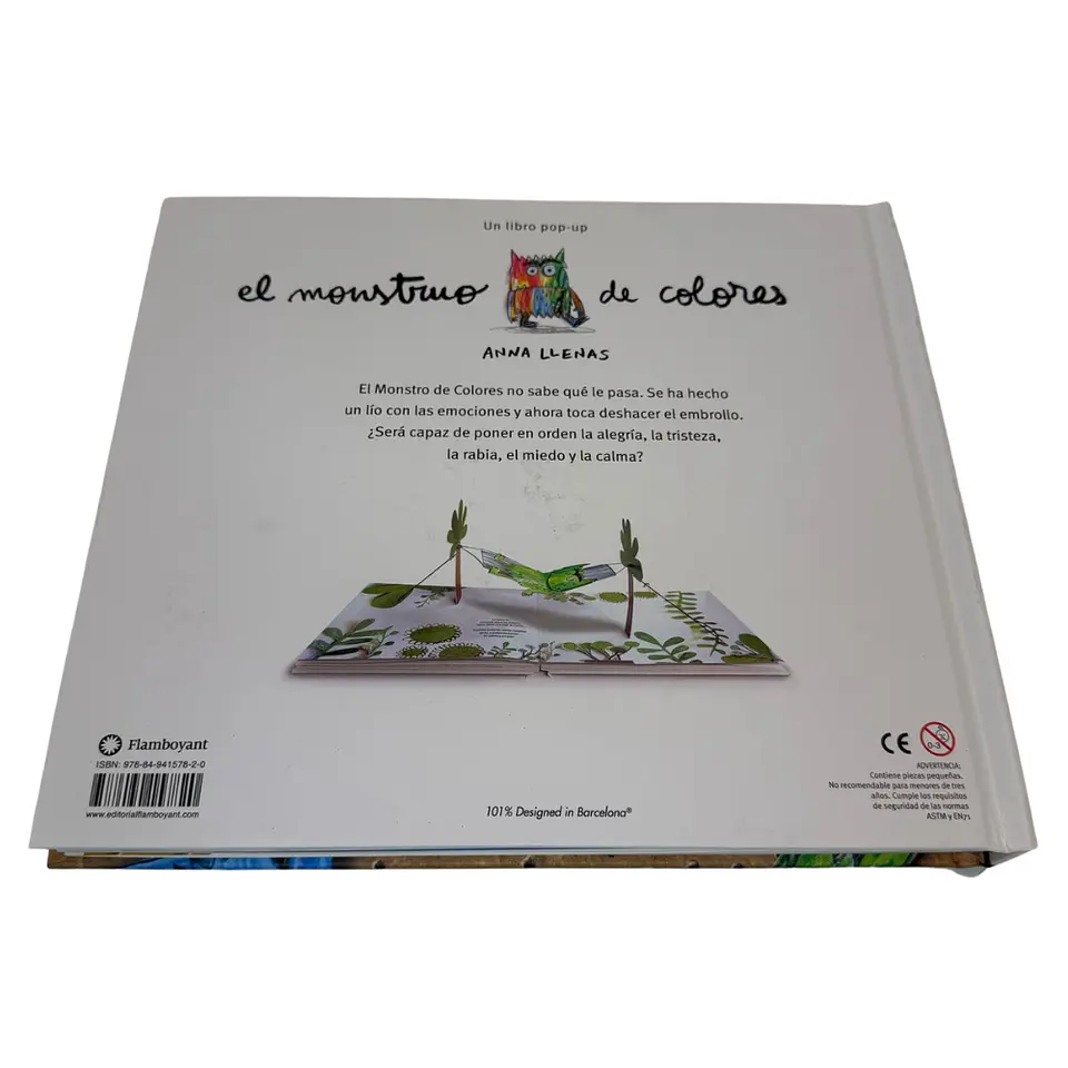 El Monstruo de Colores - Libro Pop-Up 3