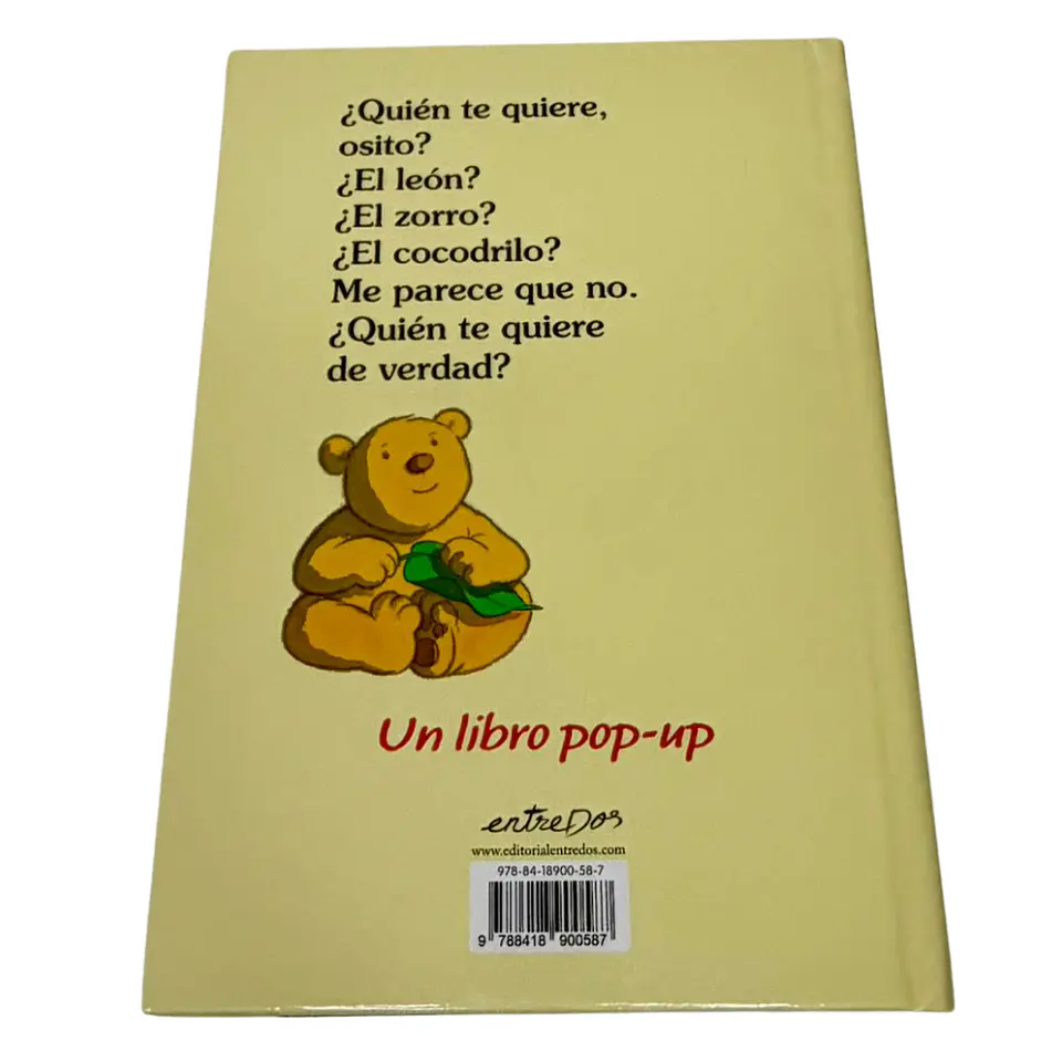¿Quién te quiere, osito? - Libro Pop-Up 3