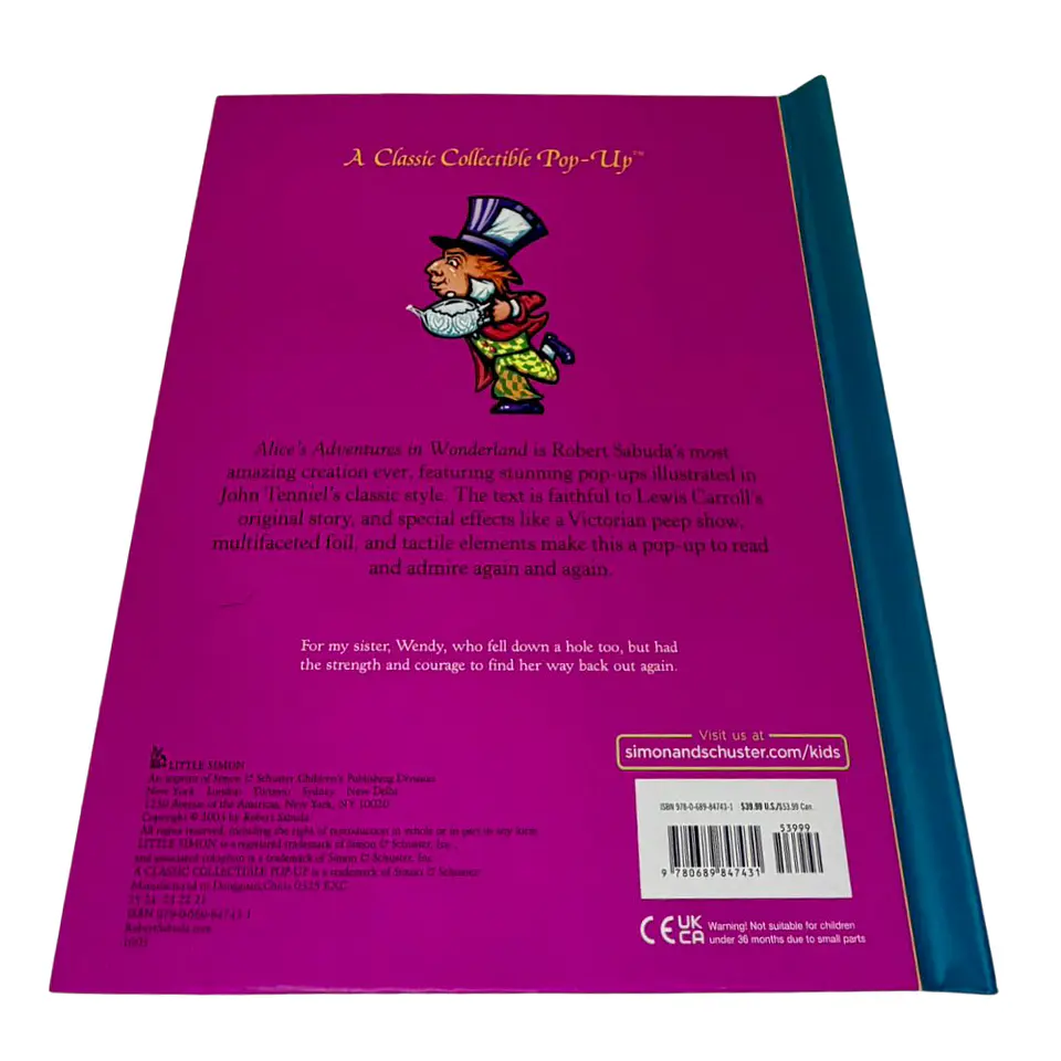 Alice's Adventures in Wonderland - Libro Pop-Up de Colección 3