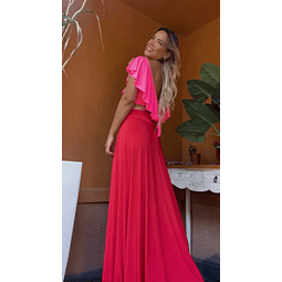 Maxi Falda Red