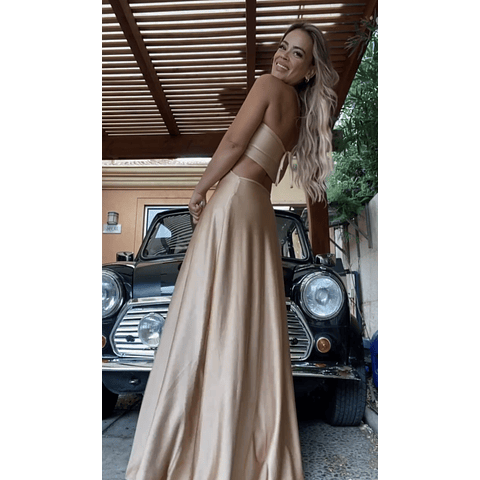 Maxi Vestido LEIAH DORADO