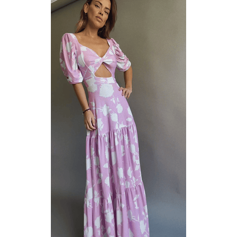 Maxi VESTIDO ANGELA Lila