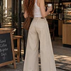 Jeans Palazzo  Crudo con Lazo