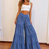 Pantalón Palazzo Volantes