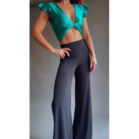 Top ELSA Verde con Brillos