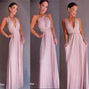 Vestido Multiforma Plisado Fucsia