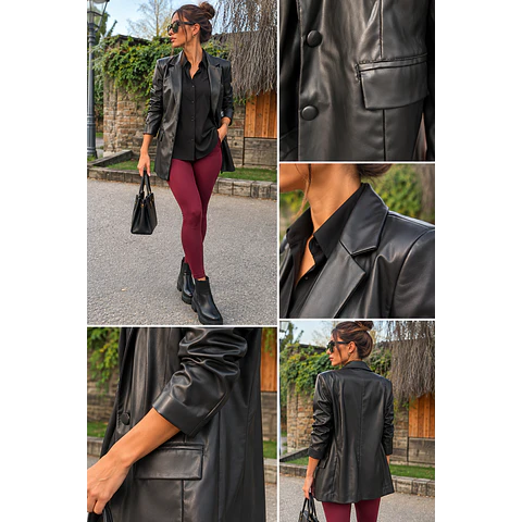 Blazer Cuerina 