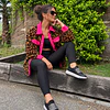 Camisón tipo chaqueta animal print 