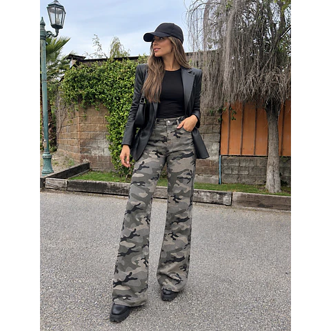 Pantalón Militar Flare