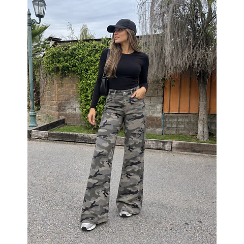 Pantalón Militar Flare
