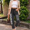 Joggers Jeans Azul/Gris