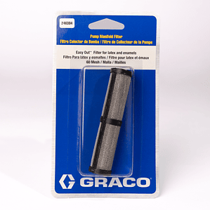 Filtro bomba Graco - Malla 60 corto -  (695/795/MarkIV/MarkV)