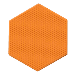 Base hexagonal grande