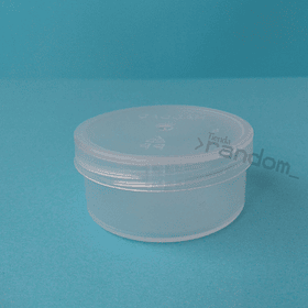 10 potes transparentes para beads 2,6mm