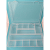 Caja plástica con 12 divisiones