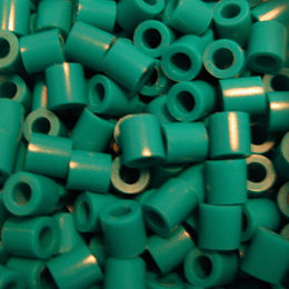 500 beads verde loro