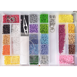 Pack Caja 23 Colores - 6250 beads