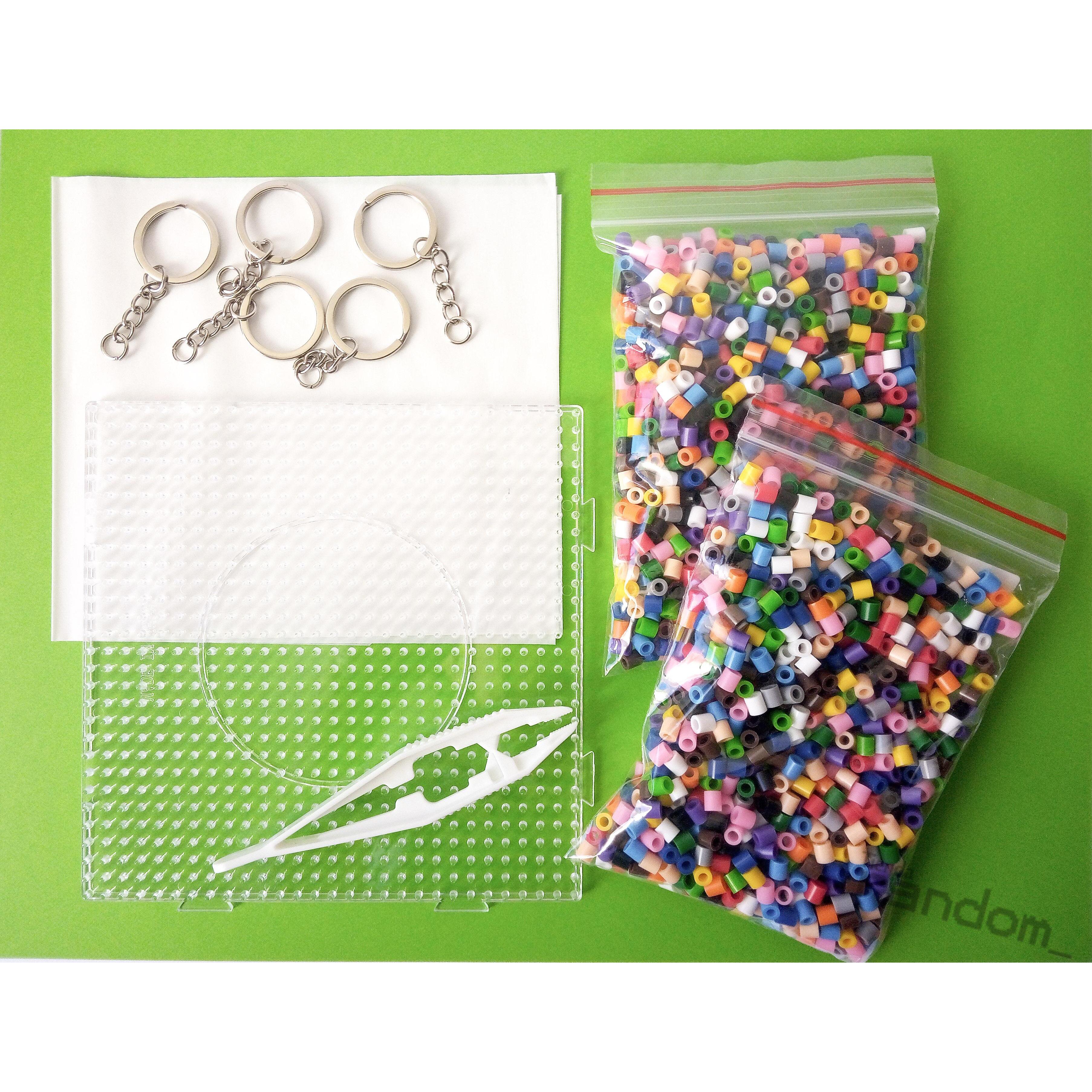 Kit Hama Beads 5mm Mostacilla Planchable De 24 Colores