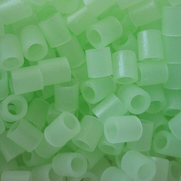 500 beads S-G6 verde brilla en la oscuridad