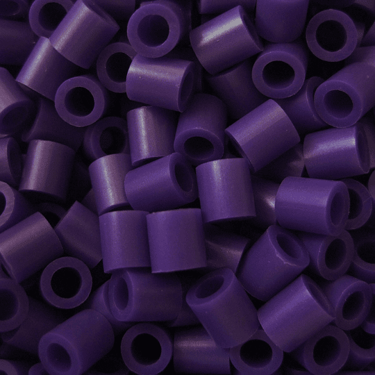 1000 beads S-P7 morado perlado