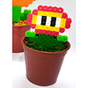 Plantas pixeladas pequeñas