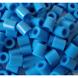 250 beads azul claro
