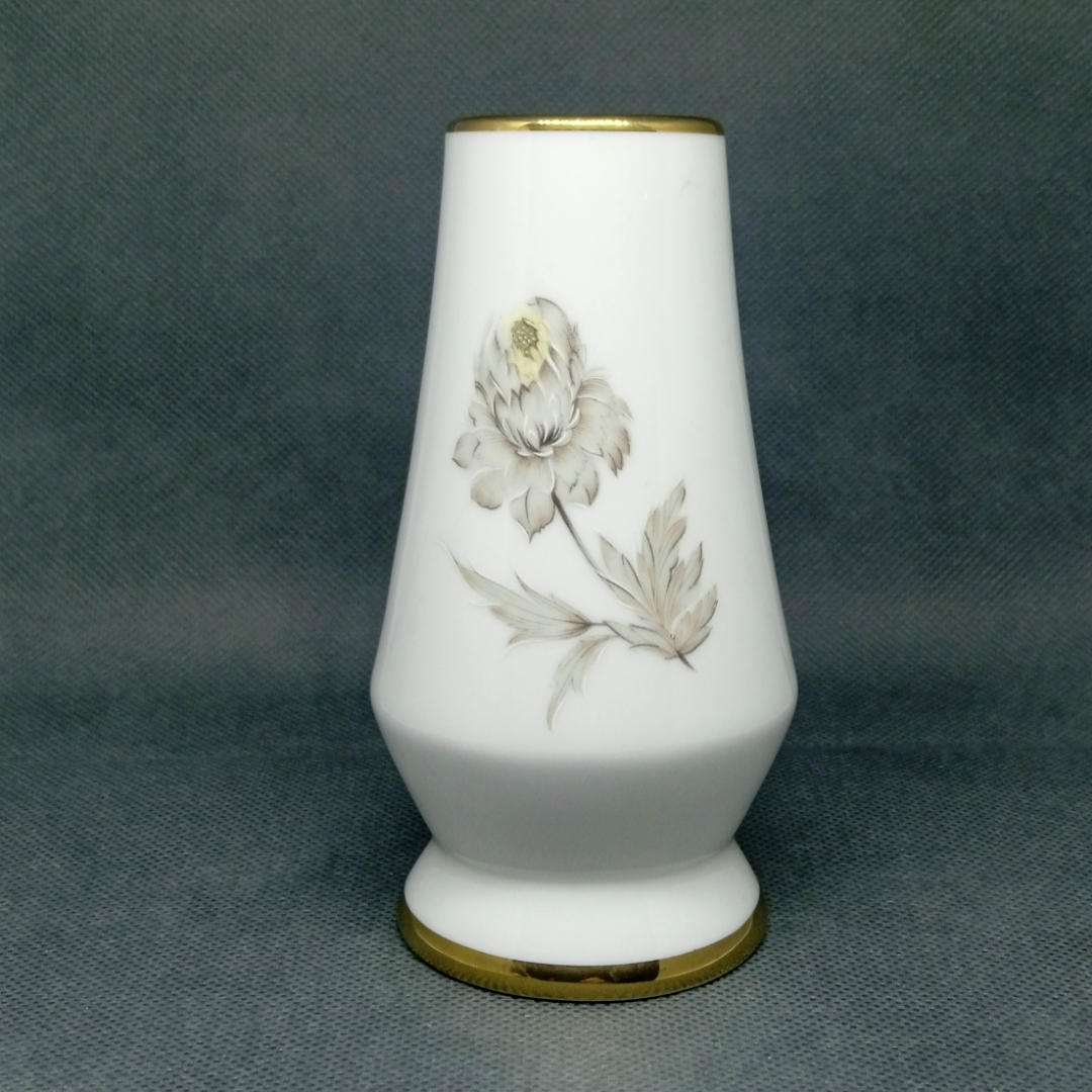 Dos floreros pequeños de porcelana Sussex (Loza Penco) - años 70 3