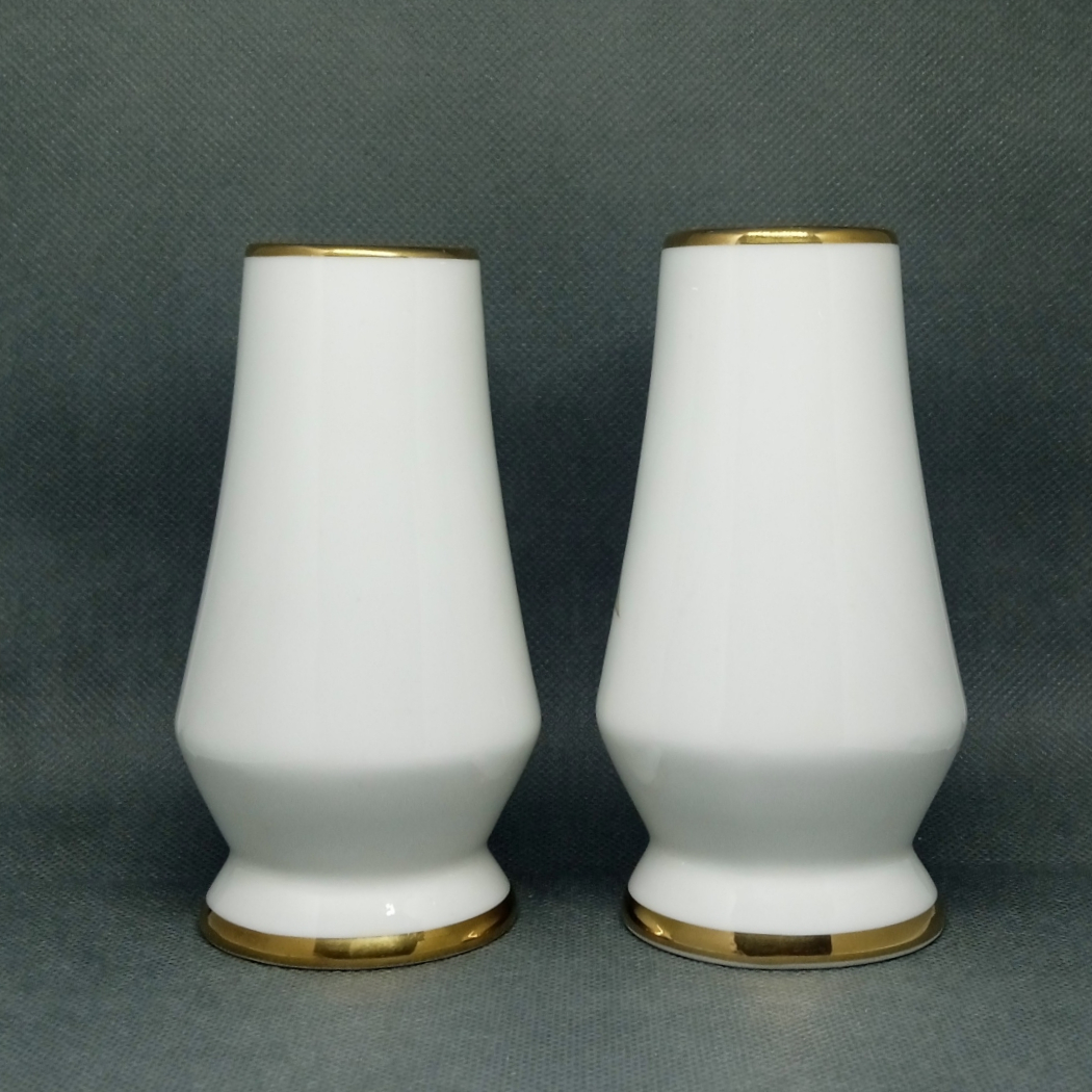 Dos floreros pequeños de porcelana Sussex (Loza Penco) - años 70 5