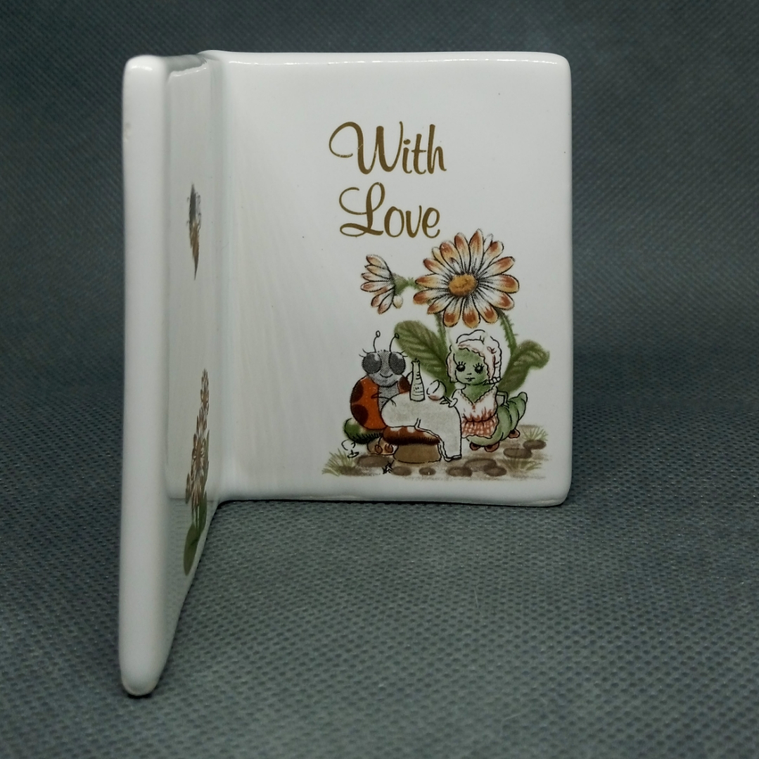 Tarjeta en miniatura de cerámica inglesa - años 80 7