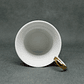 Taza y plato para café italianos de porcelana - años 70 - Miniatura 7