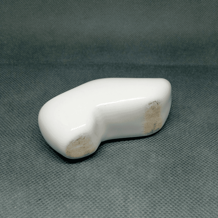 Miniatura vintage de zapato zueco en porcelana - años 70 7