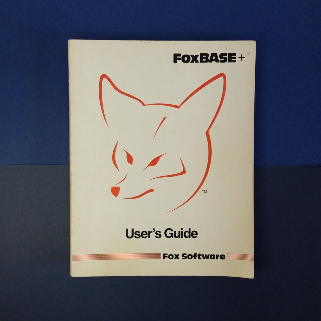 Set de libros oficiales de FoxBASE+ de 1988 en inglés 7