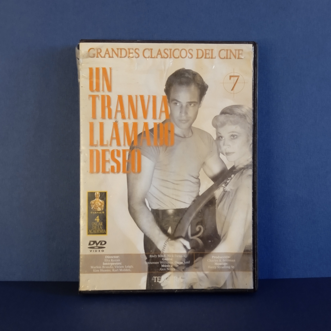DVD "Un Tranvía Llamado Deseo" película de 1951