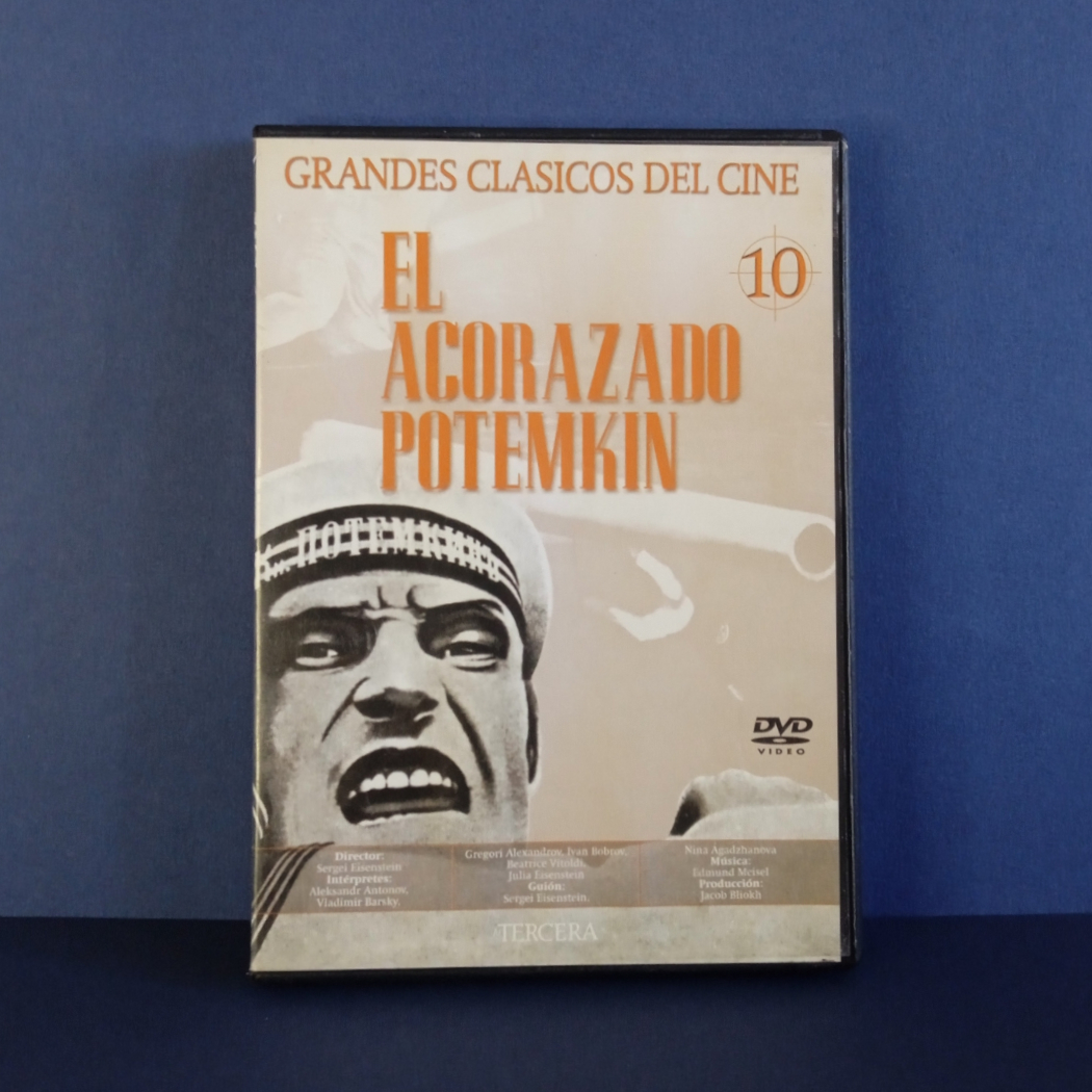 DVD "El Acorazado Potemkin" película de 1925